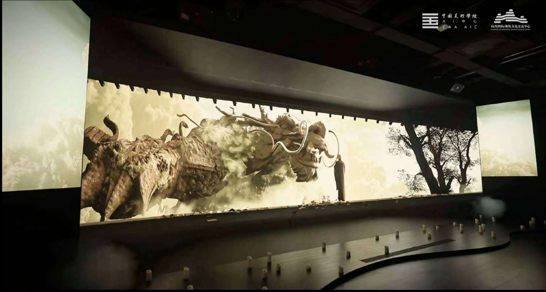 Meeting Buddha’s Light theatre installation